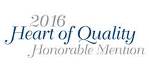Heart of Quality Honorable Mention