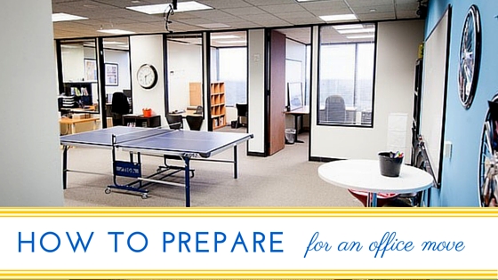 How to Prepare for an Office Move