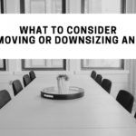 Conference table with chairs around it.